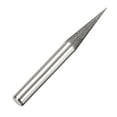 thumbnail image 3 of Diamond Burrs Grinding Drill Bits for Rotary Tool 1/4-Inch Shank 6mm Pointed 150 Grit 2 Pcs, 3 of 4