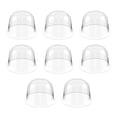 thumbnail image 1 of 8pcs Soportes de sombrero de plástico Soporte de sombrero Soporte de sombrero Pantallas de sombrero Soporte de forma de forma de sombrero de domo, 1 of 6