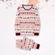 thumbnail image 1 of Disfraz Premium Conjunto de pijamas para padres e hijos con estampado de rayas navideñas (mujer blanca-XL) Kuymtek Blanco T XL para Unisex, 1 of 8