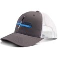 thumbnail image 2 of Cold Steel Knives Cold Steel Grey and White Mesh Hat, 2 of 2