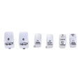 thumbnail image 2 of Cubiertas de Interruptor de Control Manual Macarena 6pcs Cromo y Negro, 2 of 6