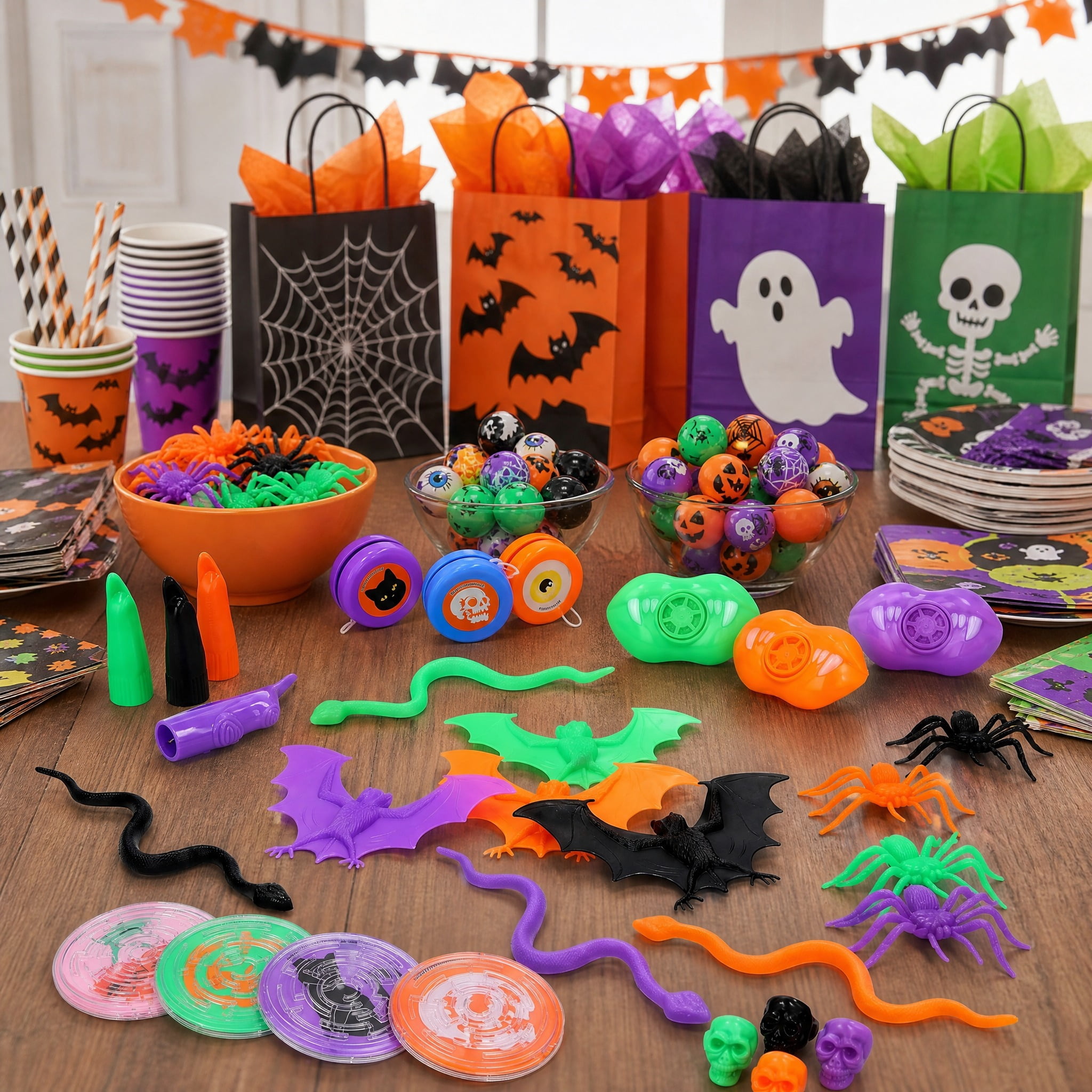 Assorted Party Favors, 88 Pieces, Halloween by Way To Celebrate