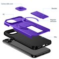 thumbnail image 2 of Funda GANGXUN para iPhone 11 Pro Max – Magnética Antigolpes con Soporte y Protección Doble, 2 of 6