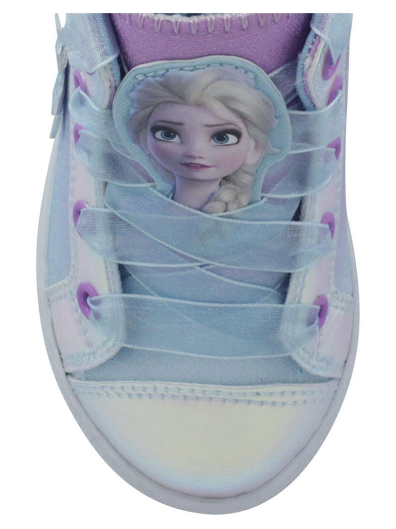 Disney - さゆ(^-^)☆② Disney Frozen II Girls Sneakers w/ two white lights - Blue