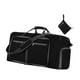 thumbnail image 4 of Bolsa de equipaje de mano plegable, multiusos, extra grande, Oxford, para fin de semana Negro, 4 of 9