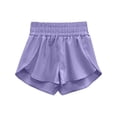 thumbnail image 3 of Womens Athletic Shorts High Waisted Running Shorts Gym Workout Shorts, 3 of 5