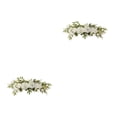 thumbnail image 1 of Flor artificial Yuarrent Banquete interior Decoración Blanco 2piezas, 1 of 6