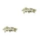 thumbnail image 4 of Decoración de flores artificiales Bearachild 2Conjunto Blanco, 4 of 6