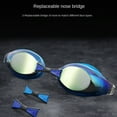 thumbnail image 4 of Swim Goggles Premium Nearsighted Swim Goggles Comfortable Seal, Adjustable Strap, Perfect for Casual Swimming and Water Sports(450 degrees), 4 of 5