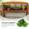 thumbnail image 3 of 1sEst Panging Rack Flowerpot Hierro Estante Colgante Flowerpot Garden Flowerpot, 3 of 6