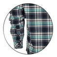 thumbnail image 4 of Gioberti Men's Western Brushed Flannel Plaid Checkered Shirt w/ Snap-on Button, 4 of 5