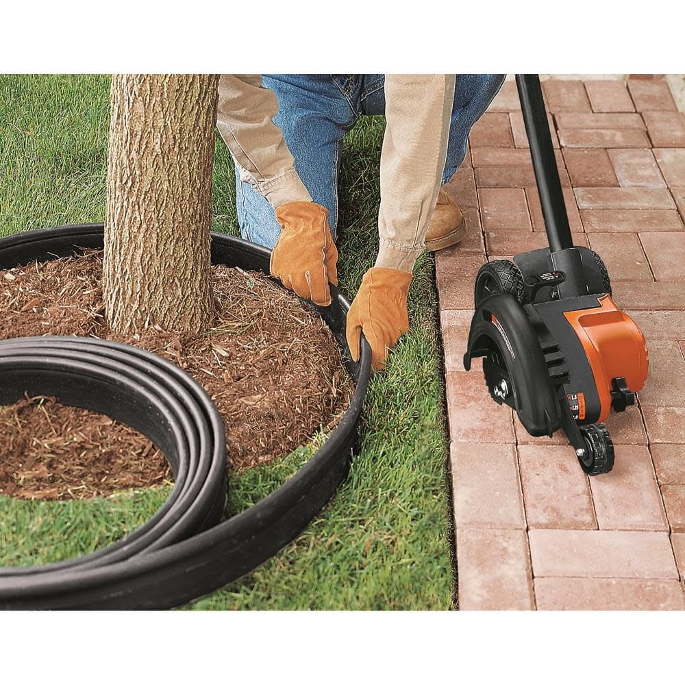 BLACK+DECKER 2-in-1 Landscape Edger and Trencher LE750 - 12 Amp Corded Electric