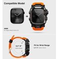 thumbnail image 2 of Funda de reloj ULTIMAL Rugged con correa para Apple Serie 10 de 46 mm, 2 of 6