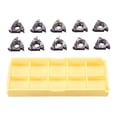 thumbnail image 4 of 10 Unidades 16ER AG55 Cuchillas, Buena Precisión, Tenacidad, , Resistencia al , Fuerte Resistencia Golpes shamjiam Insertos de roscado de carburo, 4 of 7