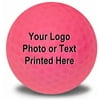 Personalized Photo Golf Balls, Pink, 12 Pack