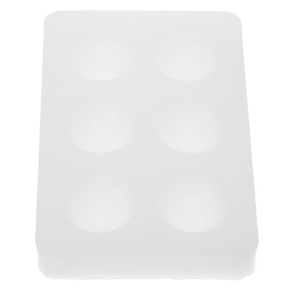 Paint Tray Silicone Color Palette 10.20X7.00X1.50CM White