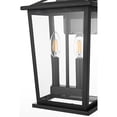 thumbnail image 5 of Elegant Lighting Berks 7 inch Outdoor Pendant in Black, 5 of 8