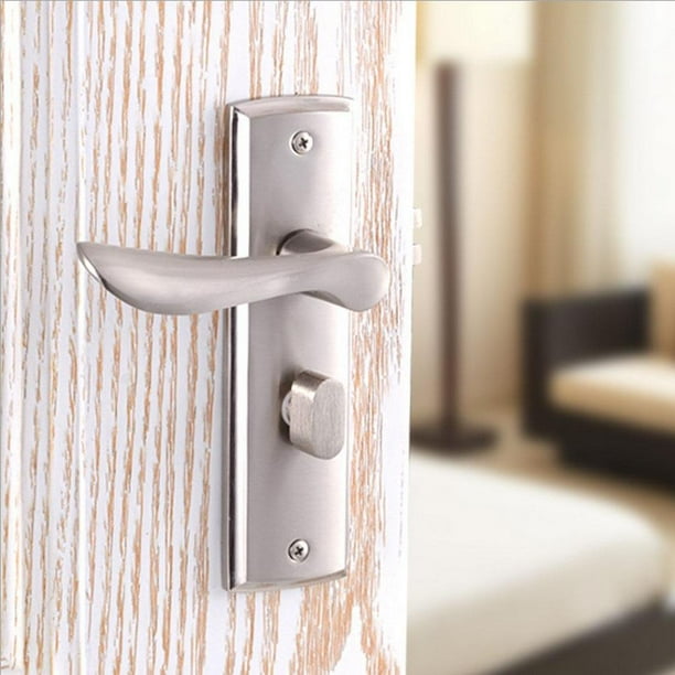 Manijas De Puerta De Aluminio Con Cerradura Y Llave