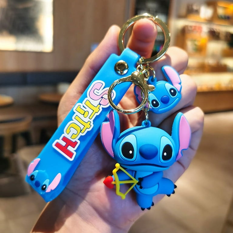 keychains in 2023  Lilo and stitch merchandise, Cute keychain