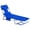 Blue, variant on Sunnyfeel Folding Adjustable Chaise Lounge Chair, Portable Beach Lounge Chair with Backpack Straps & Side Pocket for Outside, Patio, Poolside,Green