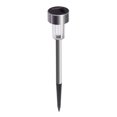 thumbnail image 1 of facefd 1pc Stainless Steel Solar LED Lawn Lamp IP44 Level Outdoor Garden Pathway Landscape Lamp, 1 of 9
