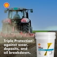 thumbnail image 6 of Shell Rotella T4 Triple Protection 15W-40 Diesel Engine Oil, 5 Gallon Pail, 6 of 7