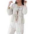 thumbnail image 1 of SUNSIOM Femmes Blouses d'Automne Blouses de Printemps Manches Longues Blouses à Carreaux, 1 of 6