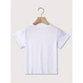 thumbnail image 3 of Welcome BACK to SCHOOL Pencil Apple Print Casual Short Sleeve Boys' T-Shirt, 3 of 7