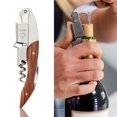 thumbnail image 4 of Professional Wine Opener with Ergonomic Wooden Handle, Double Hinged Corkscrew for Smooth Opening, Gift Quality Wine Accessory for Wine Enthusiasts, 4 of 5