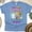 CarolinaBlue, variant on Family Vacation 2024 T-Shirt – Making Memories Tee with Palm Tree and Peace Sign, Maroon, Size 3XL