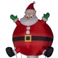 Airblown Inflatable Santa Hot Air Balloon Ride Giant by Gemmy