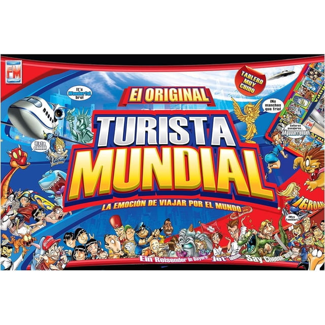 Juego de Mesa Fotorama Turista Mundial Grande