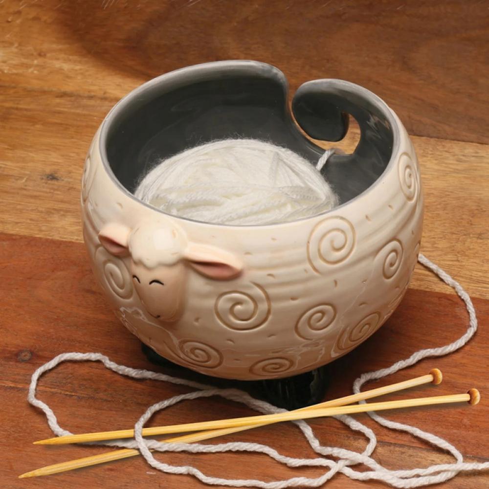 pottery wool holder