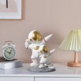 thumbnail image 1 of Estatua de Estatuilla astronauti, Decoración de Cumpleaños Padre-niño Spaceman Escultura, Estatuillas Pequeñas Decor 13.5x18.5cm Macarena Astronauta estatua estatuilla, 1 of 8