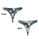 thumbnail image 3 of Fotbe Winter Animal Friends Tanga Sin Costuras para Mujer con Estampado – Panties Invisibles, Transpirables y Cómodos para Uso Diario-X-Small, 3 of 6