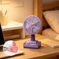 thumbnail image 4 of EGNMCR Fan, Ceiling Fan, Desk Fan, Portable Fan Cartoons Fruit Printed Base Three-gear Large Wind Tone Desktop Small Desk Fan Fruit Rechargeable Small Fan Plasti c fan, 4 of 6