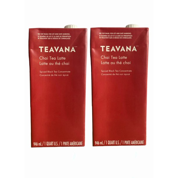 Starbucks | Teavana Chai Tea Latte - Spiced Black Tea Concentrate, With a  Blend of Cinnamon, Ginger, Cardamom, and Vanilla; Designed with Baristas in  ...