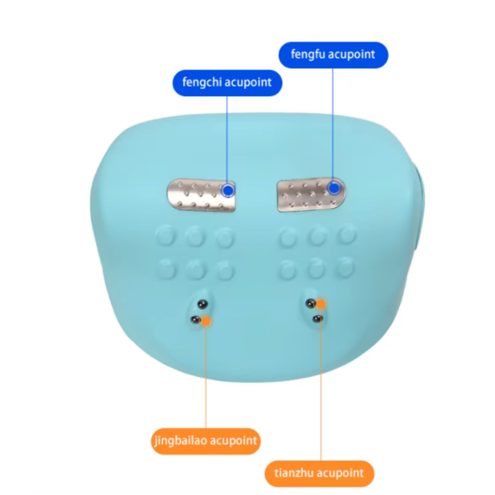 Electric Heated Neck Massager & Cervical Traction Pillow, 3 Mode Deep Tissue Stretcher for Pain Relief & Posture Correction