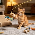thumbnail image 2 of Interactive Cat Toys Bird - Realistic Cat Interactive Toys for Indoor Cats with Catnip and Feather, Bored Kitten Kicker Blue, 2 of 6