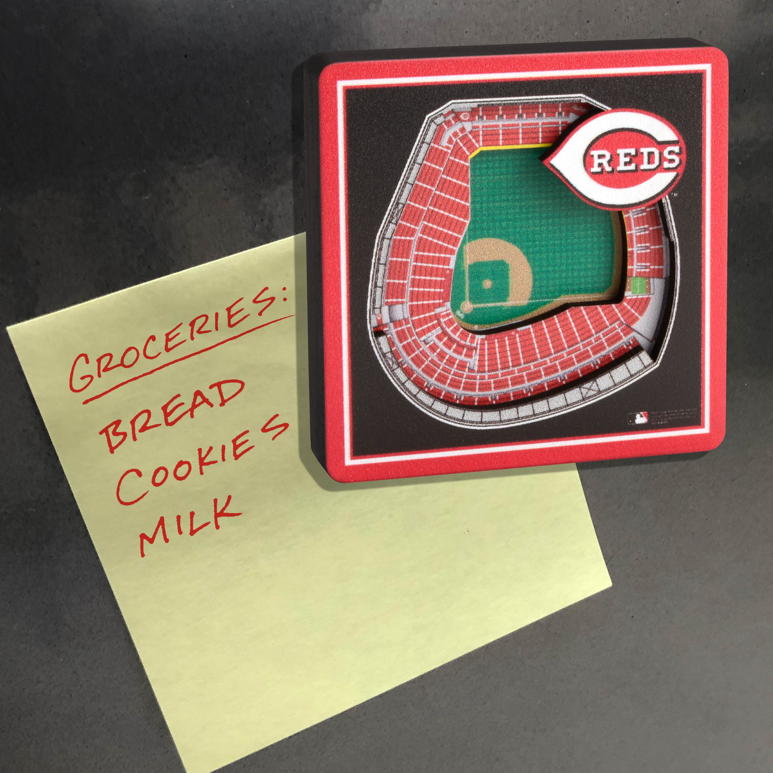 Cincinnati Reds Stadium View Magnet