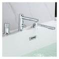 thumbnail image 4 of akuaplus® Roman Bathtub Faucet CLAUDIA with Hand Shower in solid brass - 3 Pieces., 4 of 6