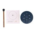 thumbnail image 2 of Mini Steel Tongue Drum 6 Tone Portable Multiple Tones Matching Drumstick for Musical Instrument, 2 of 8