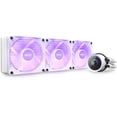 thumbnail image 5 of NZXT Kraken RGB 360mm - RL-KR360-W1 - AIO RGB CPU Liquid Cooler - LCD Display - 3 x F120RGB Core Fans Radiator Fans White LGA 1851/1700 & AMD AM5 Compatible, 5 of 9
