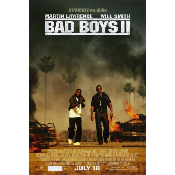 Bad Boys Ii 2003 11x17 Movie Poster Walmart Com