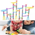 thumbnail image 1 of Pista De Carreras, Juguete De Mármol De Pista Segura Y Saludable, Los Niños Desarrollan Habilidades Prácticas Para Niños Y Niñas, 1 of 7