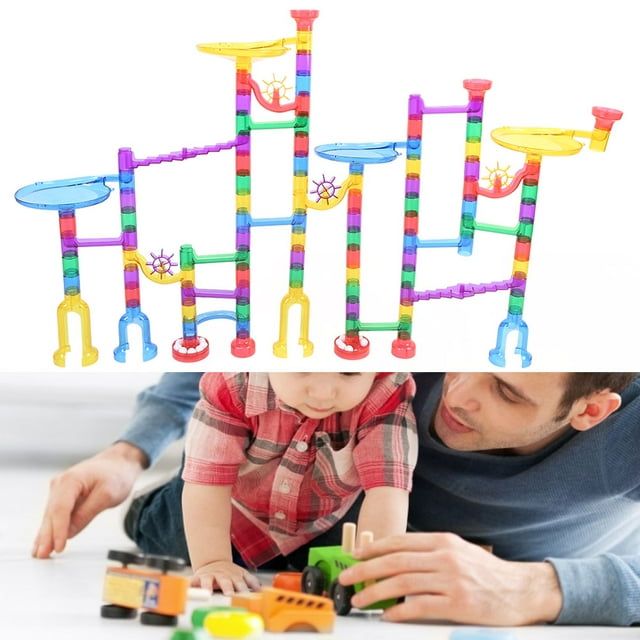 Pista De Carreras, Juguete De Mármol De Pista Segura Y Saludable, Los Niños Desarrollan Habilidades Prácticas Para Niños Y Niñas