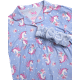thumbnail image 2 of dELiA*s Girls' Pajama Set - 2 Piece Button Down Sleepwear Pajamas for Girls with Spa Headband (4-12), 2 of 6