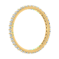 thumbnail image 2 of 1/2 Carat Diamond Eternity Wedding Band in 14K Yellow Gold (Ring Size 5) (I1-I2 Clarity), 2 of 5