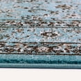 thumbnail image 6 of Luxe Weavers Distressed Blue 8x10 Oriental Area Rug Non-Shedding Carpet, 6 of 6