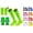 Green, variant on VOUZZA Kids Soccer Socks Striped Knee High Tube Socks Football Athletic Uniform Sports Socks For Boys Girls Stretchy Hosiery Pack